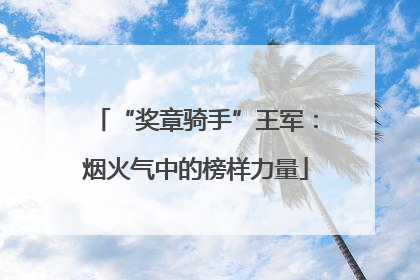 “奖章骑手”王军：烟火气中的榜样力量