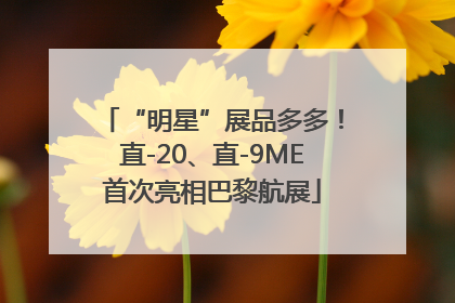 “明星”展品多多！直-20、直-9ME首次亮相巴黎航展