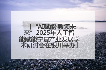 “AI赋能·数领未来”2025年人工智能赋能宁夏产业发展学术研讨会在银川举办
