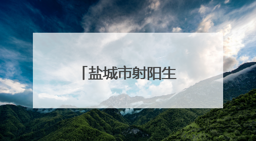盐城市射阳生态环境局开展六五环境日主题宣传系列活动