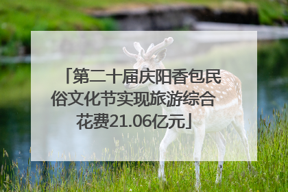 第二十届庆阳香包民俗文化节实现旅游综合花费21.06亿元