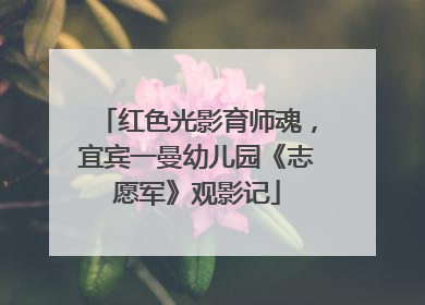 红色光影育师魂，宜宾一曼幼儿园《志愿军》观影记