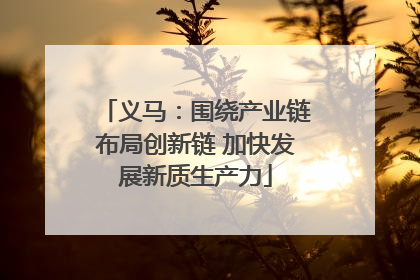 义马：围绕产业链布局创新链 加快发展新质生产力