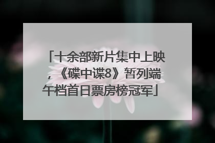十余部新片集中上映，《碟中谍8》暂列端午档首日票房榜冠军