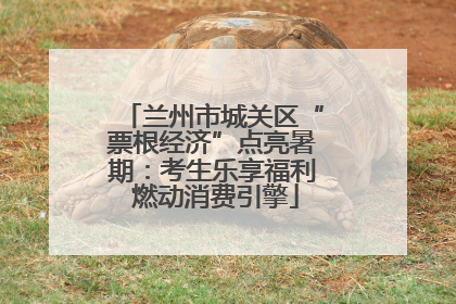兰州市城关区“票根经济”点亮暑期：考生乐享福利 燃动消费引擎