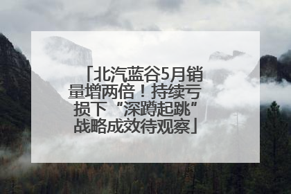 北汽蓝谷5月销量增两倍！持续亏损下“深蹲起跳”战略成效待观察