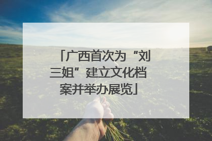 广西首次为“刘三姐”建立文化档案并举办展览