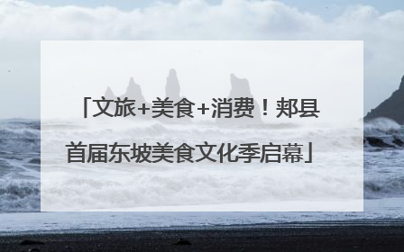 文旅+美食+消费！郏县首届东坡美食文化季启幕