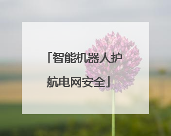 智能机器人护航电网安全