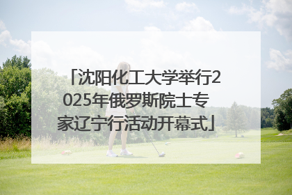 沈阳化工大学举行2025年俄罗斯院士专家辽宁行活动开幕式