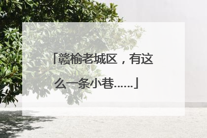 赣榆老城区，有这么一条小巷……
