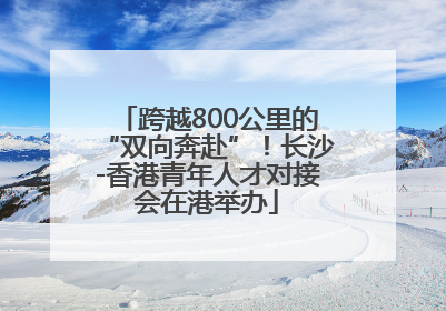 跨越800公里的“双向奔赴”！长沙-香港青年人才对接会在港举办