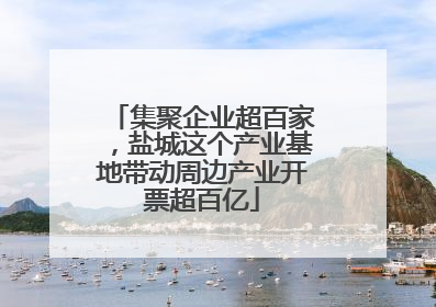 集聚企业超百家，盐城这个产业基地带动周边产业开票超百亿