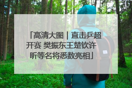 高清大图｜直击乒超开赛 樊振东王楚钦许昕等名将悉数亮相