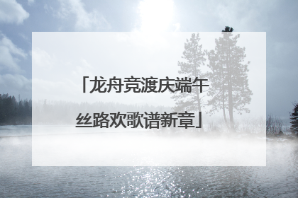龙舟竞渡庆端午 丝路欢歌谱新章