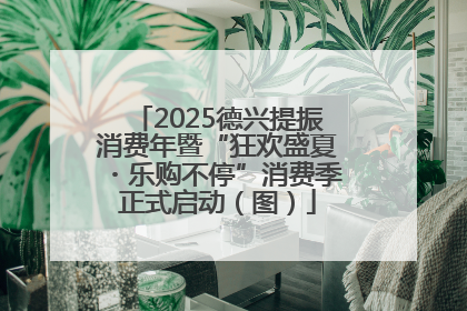 2025德兴提振消费年暨“狂欢盛夏・乐购不停”消费季正式启动（图）