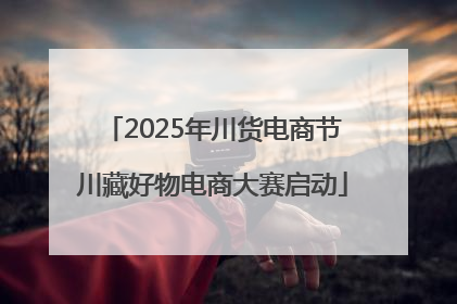 2025年川货电商节川藏好物电商大赛启动