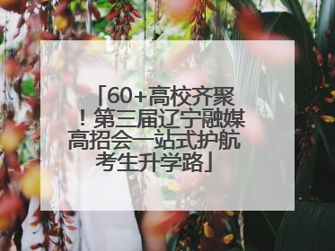 60+高校齐聚！第三届辽宁融媒高招会一站式护航考生升学路